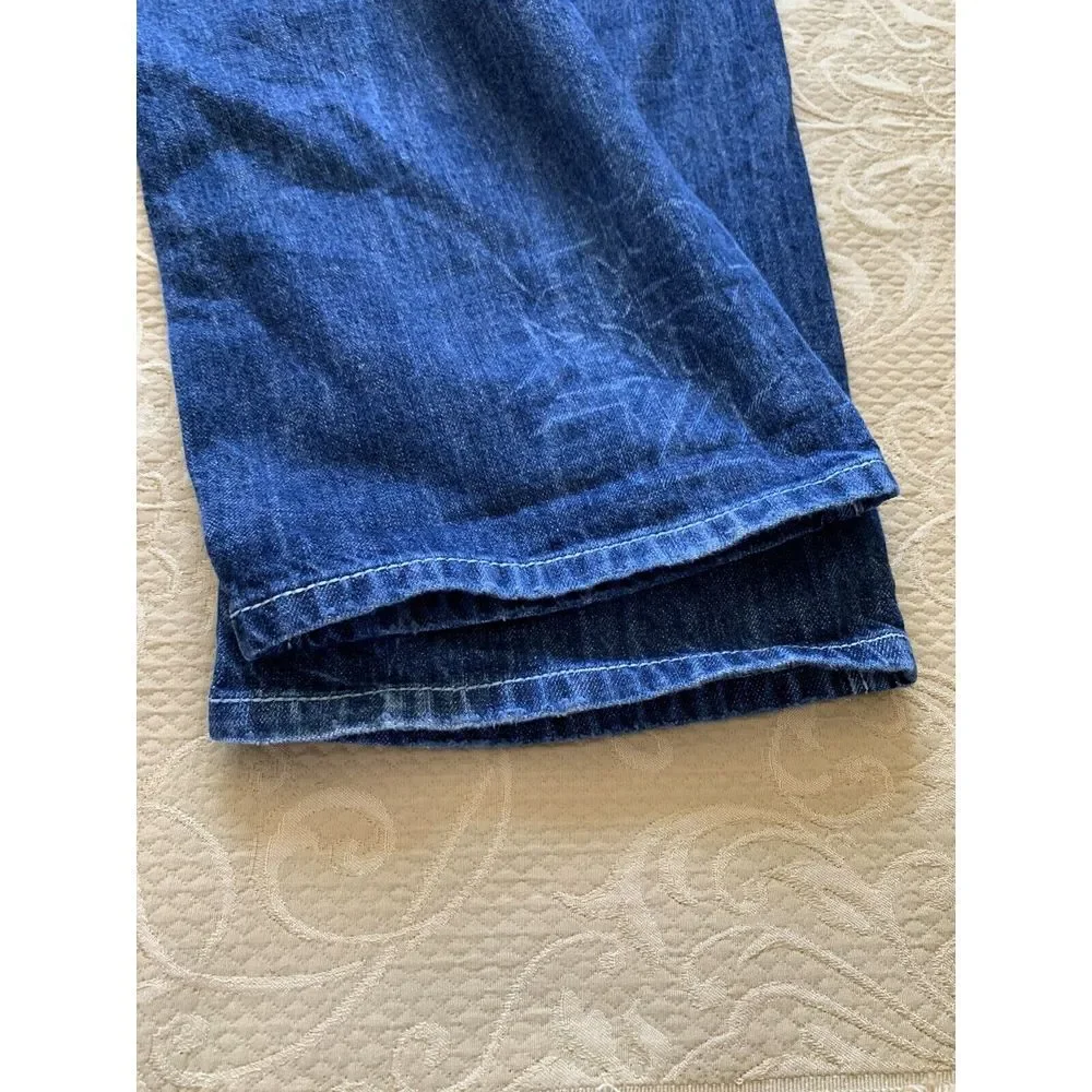 Sean John Vintage Clayton Button Fly Streetwear‎ Jeans Blue Size 36